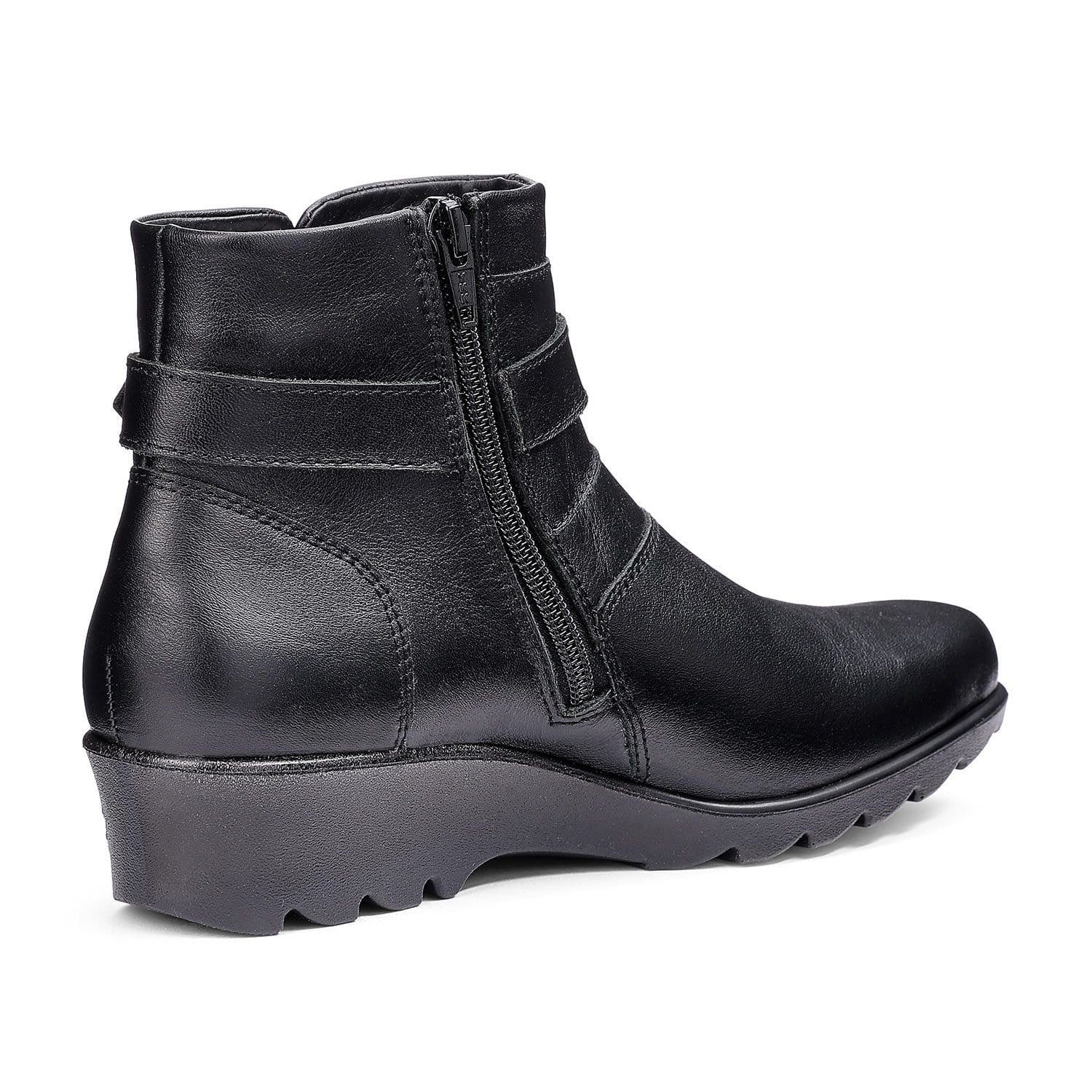 Hotter Hotter Women's Wide Fit 'Foxton' Boots in Black - 4