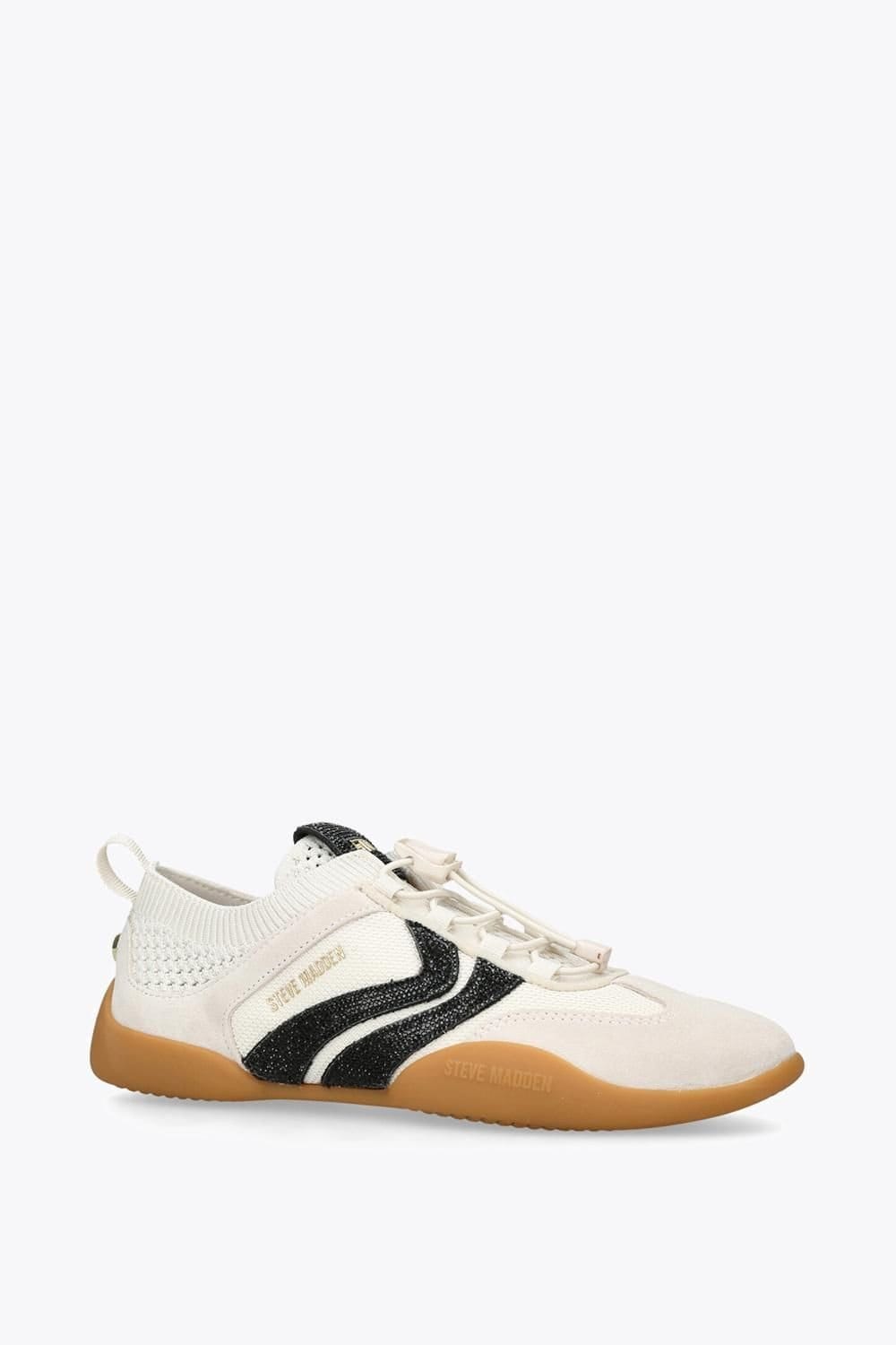 Steve Madden STEVE MADDEN Women's 'Biscottie' Trainers in Cream - 4