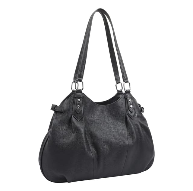 Dents Dents Women's Eloris Leather Shoulder Bag in Black - 2