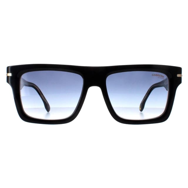 Carrera Carrera Men's Square Striped Black Blue Gradient 305/S - 2