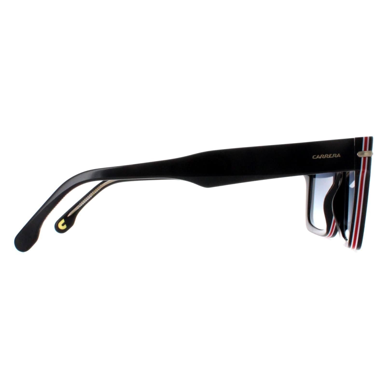 Carrera Carrera Men's Square Striped Black Blue Gradient 305/S - 4