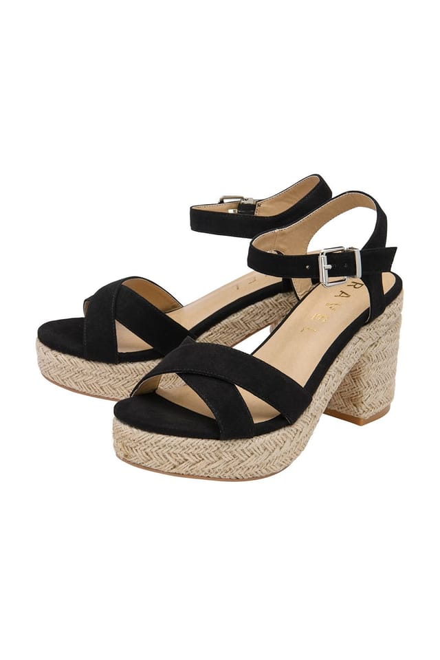 Ravel Ravel Women's 'Marston' Open-Toe Block-Heel Sandals in Black - 2