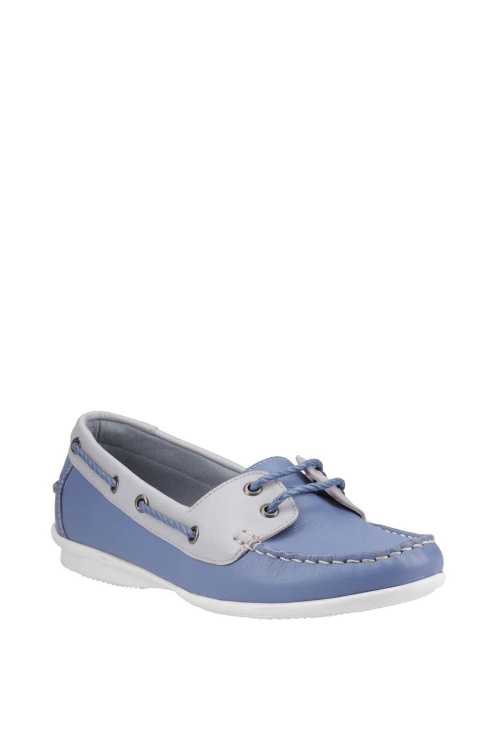 Hush Puppies Hush Puppies Women's Irene Boat Shoe in Blue