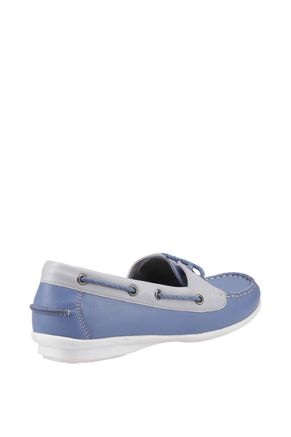 Hush Puppies Hush Puppies Women's Irene Boat Shoe in Blue - 2