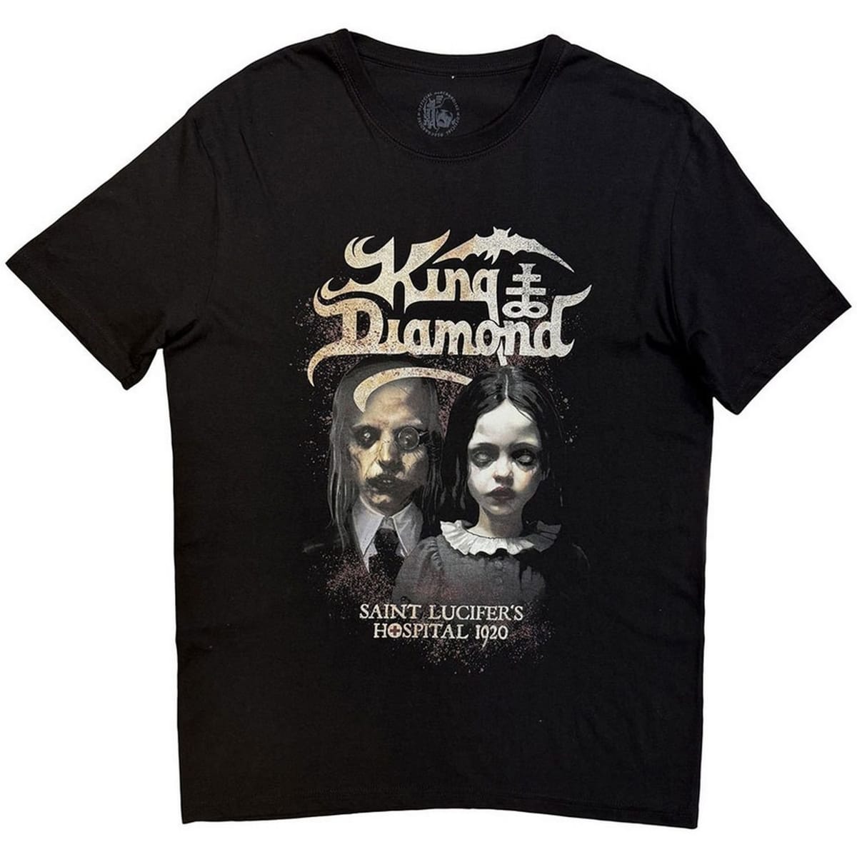 King Diamond King Diamond Men's Saint Lucifer´s Hospital T-Shirt in Black - 1