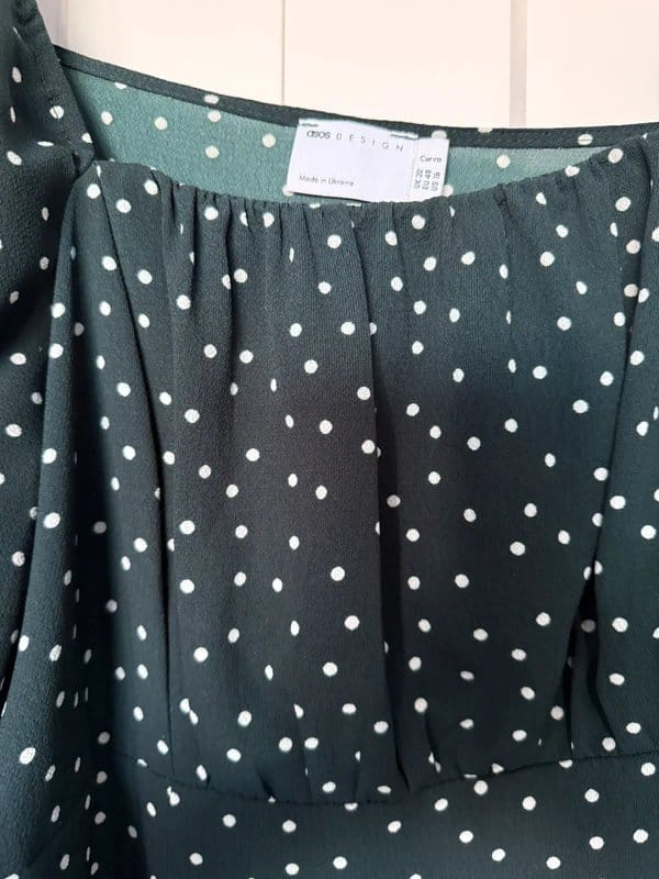 ASOS ASOS curve spot print midi dress size 20 - 1