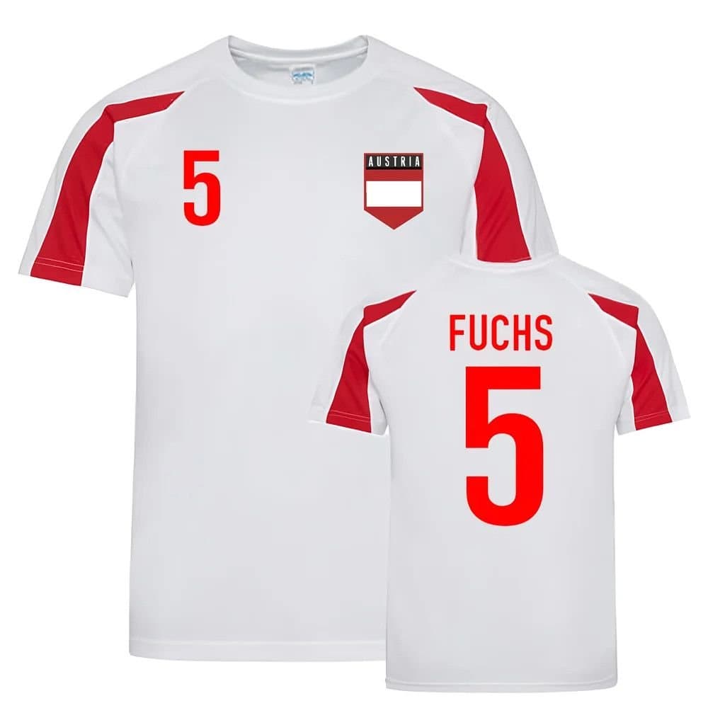 Austria Austria Men's Christian Fuchs Sports Training Jersey