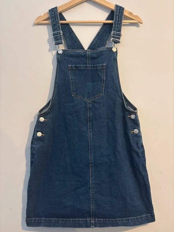 George George denim pinafore  dress - size 12