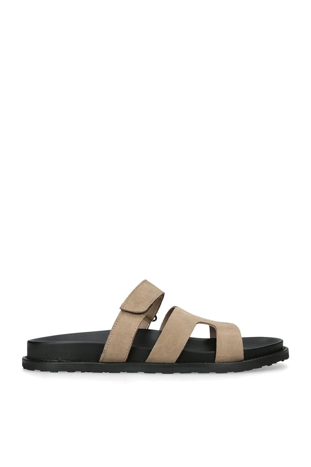 Steve Madden STEVE MADDEN Men's 'Manu 275' Suede Sandals in Taupe