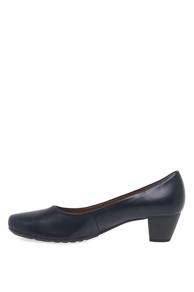 Gabor Gabor Women's 'Brambling' Wide Fit Court Shoes in Navy - 2