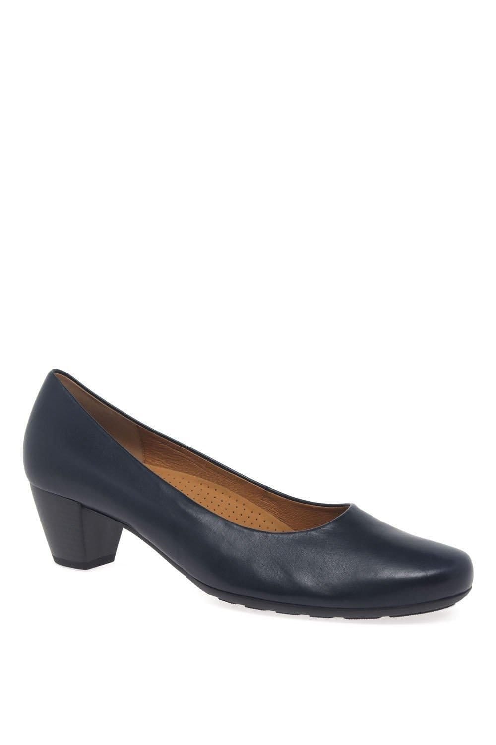 Gabor Gabor Women's 'Brambling' Wide Fit Court Shoes in Navy - 4