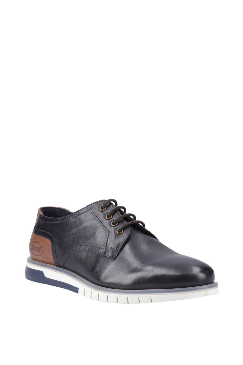 Pod Pod Men's Cillian Oiled Shoes in Navy