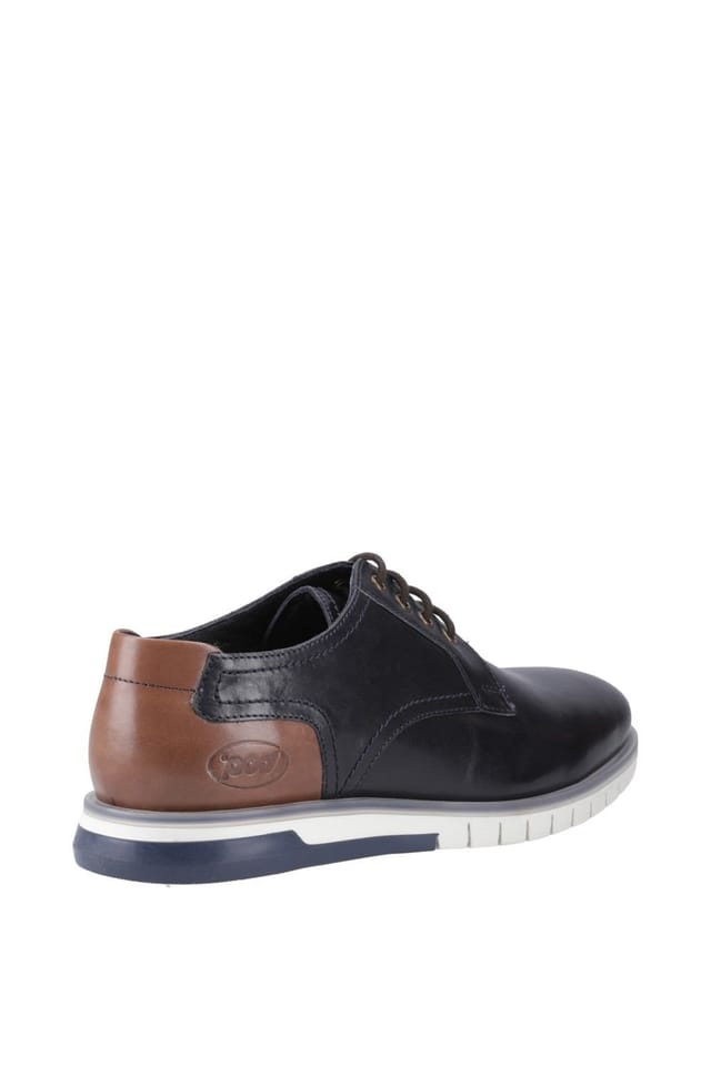 Pod Pod Men's Cillian Oiled Shoes in Navy - 2