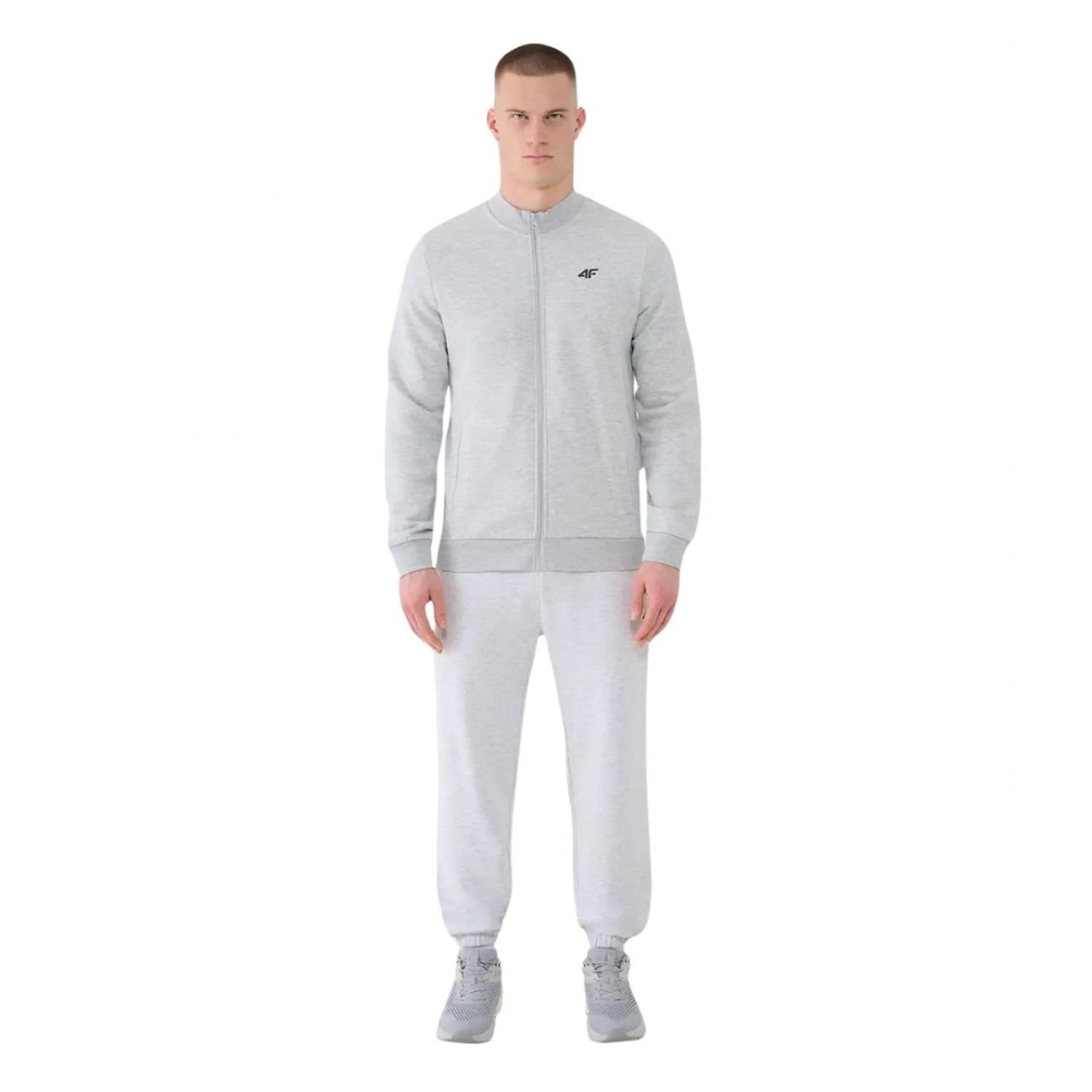 4F 4F Men's WMM00TSWSM1463 Jacket in Grey - 4