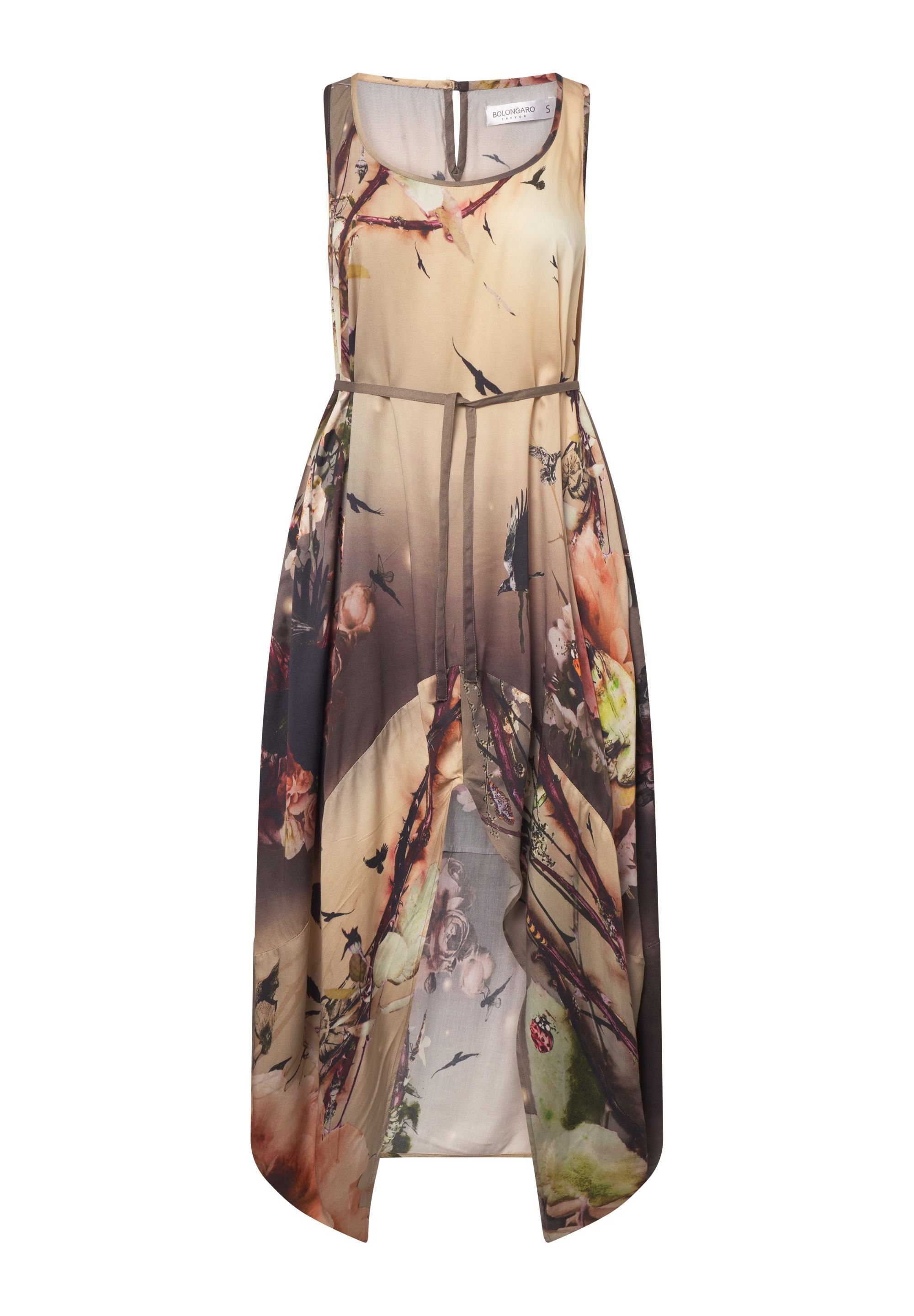 Bolongaro Trevor Bolongaro Trevor Women's Floral Print Parachute Day Dress in White - 4