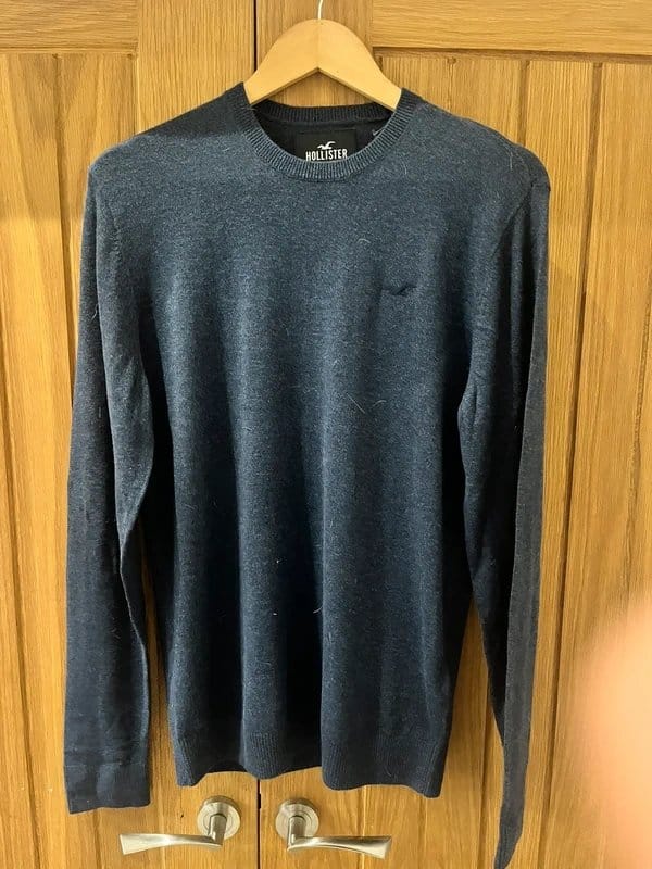 Hollister Navy Blue Hollister Jumper - 1