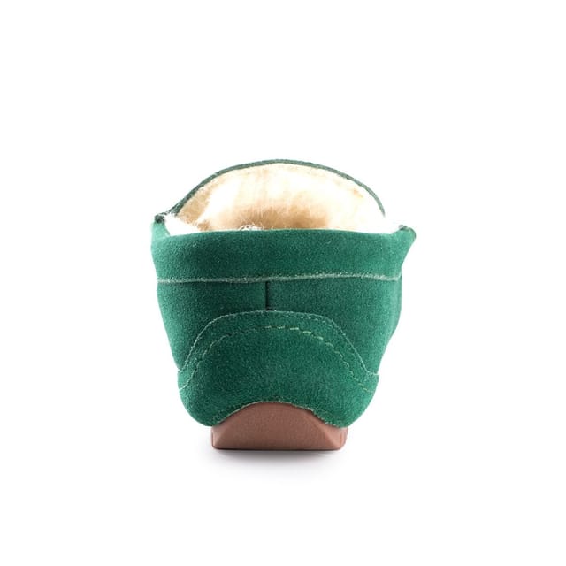 Aus Wooli Australia Aus Wooli Australia Women's Byronbay Cosy Moccasin in Green - 3