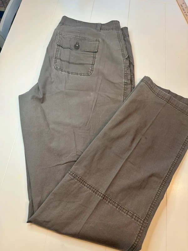 Eddie Bauer Eddie Bauer Ripstop Pants Womens 14T Grey Good Utility Gorpcore 22307912