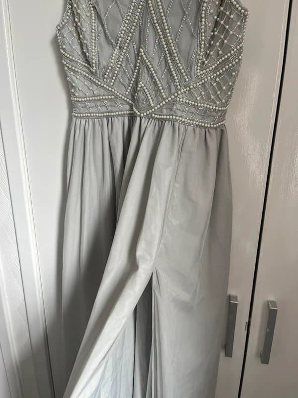 ASOS ASOS Pearl Beaded Maxi Occassion Dress (10)