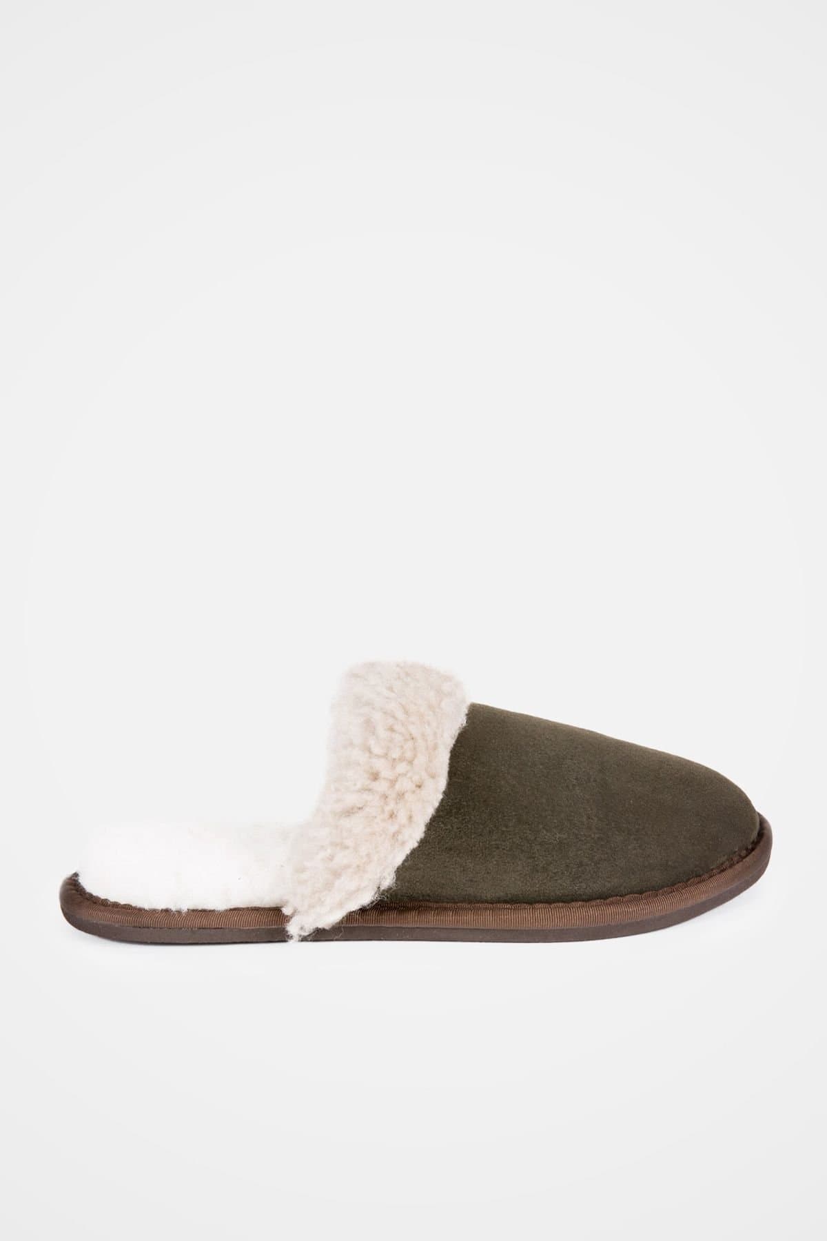 Celtic & Co Celtic & Co Women's Turnback Mules in Olive