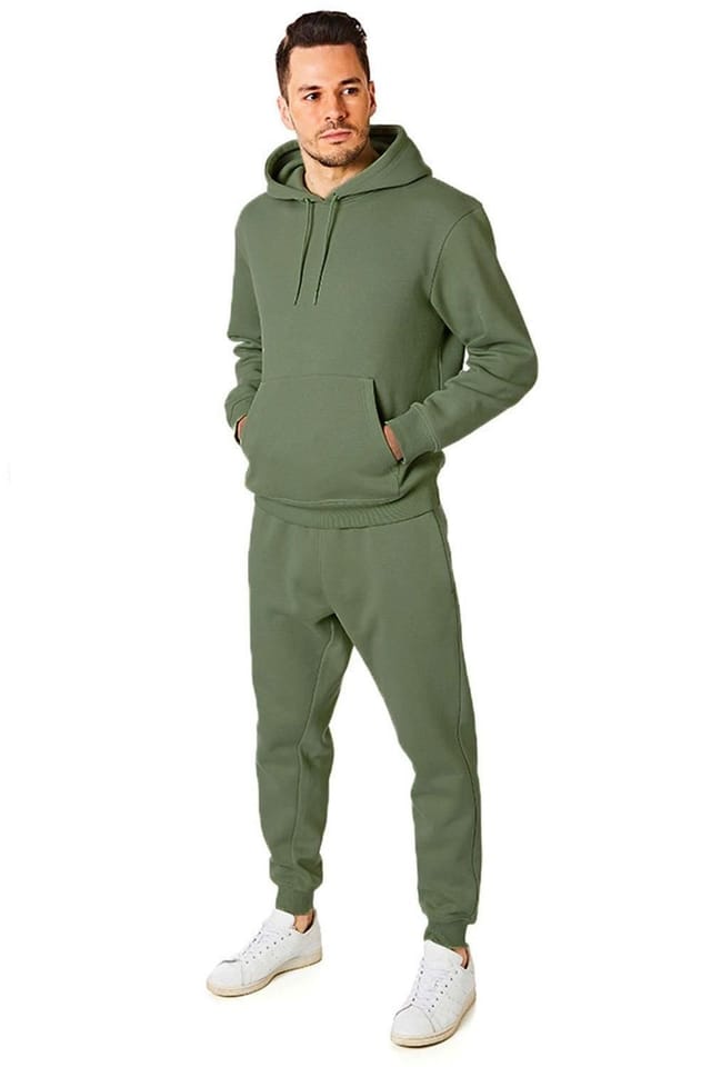 RIPT Essentials RIPT Essentials Men's Essential Cuffed Joggers in Green - 3