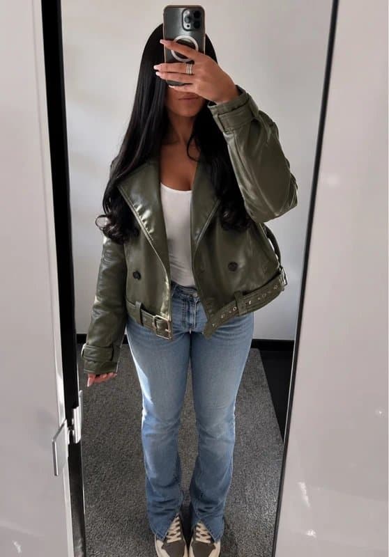 Bershka Bershka Leather Jacket