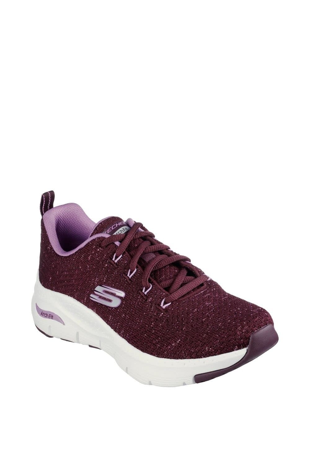 Skechers Skechers Women's Arch Fit Glee For All Trainers in Plum