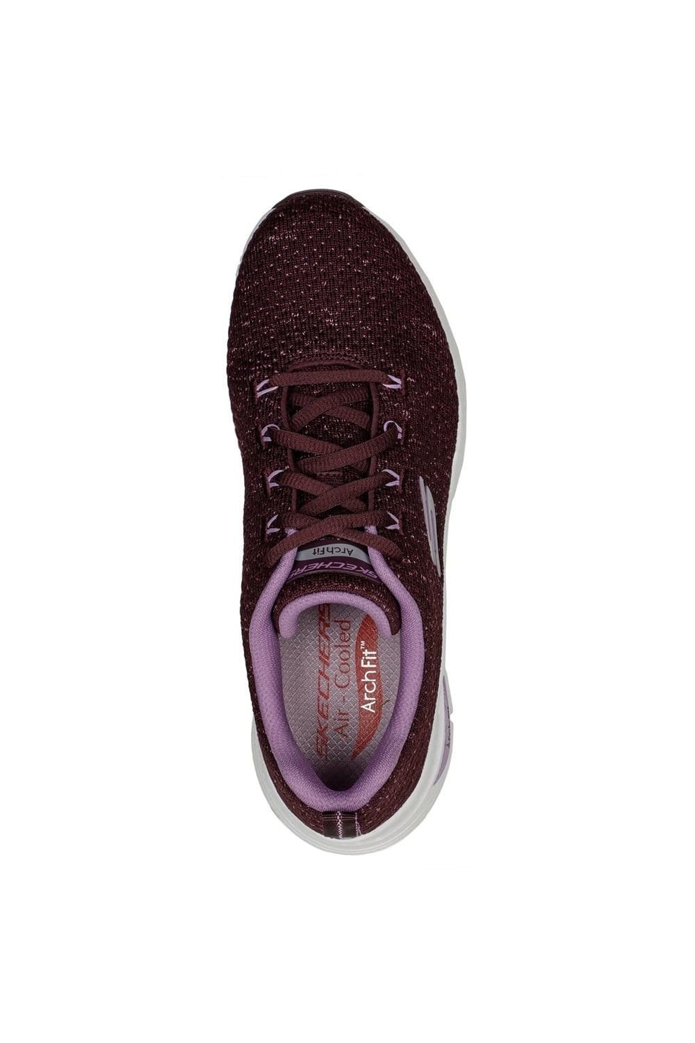 Skechers Skechers Women's Arch Fit Glee For All Trainers in Plum - 4
