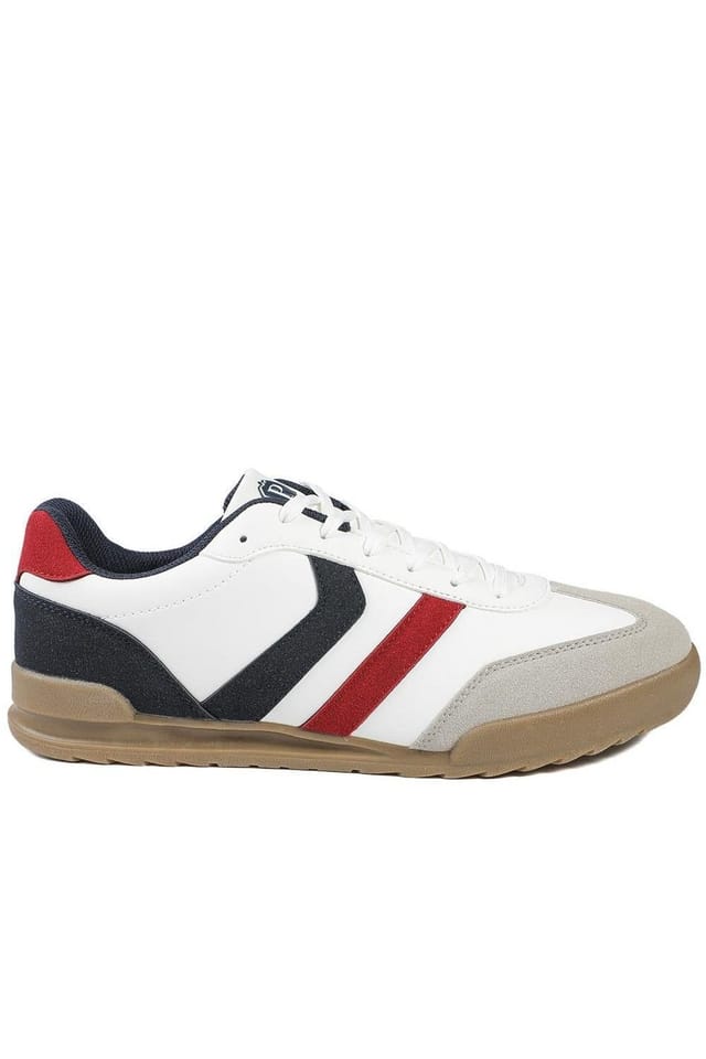 Pavers Pavers Men's Wide Fit Memory Foam Lace Up Trainers - 2