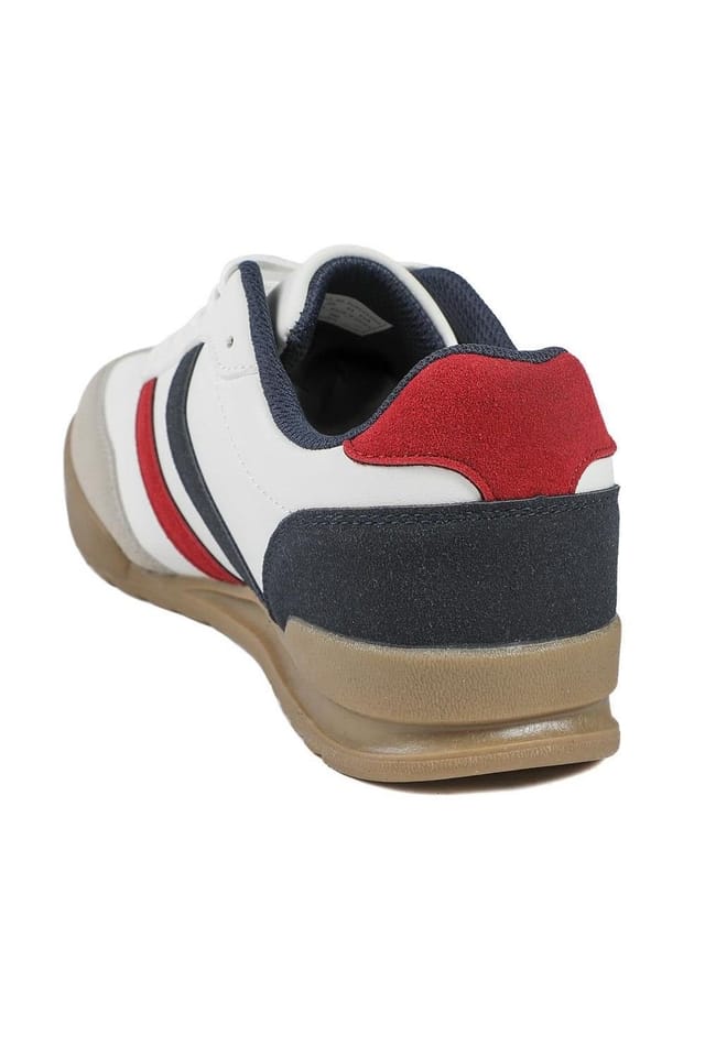 Pavers Pavers Men's Wide Fit Memory Foam Lace Up Trainers - 3