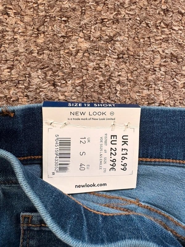 New Look Blue Denim Jeggings