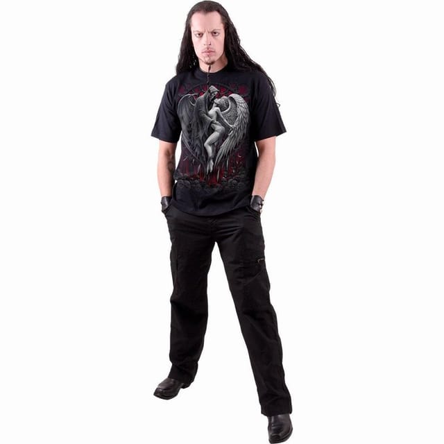 Spiral Spiral Men's FORBIDDEN - T-Shirt Black - 3