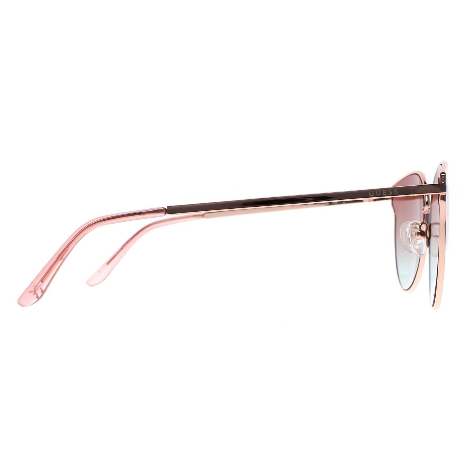 Guess Guess Women's Cat Eye Gold Rose Mirrored GF0353 - 4