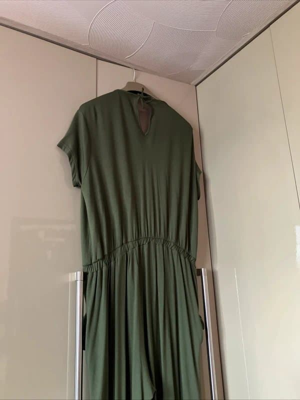 Kerry Boutique /QVC Khaki Green Kerry Boutique All in one Jumpsuit