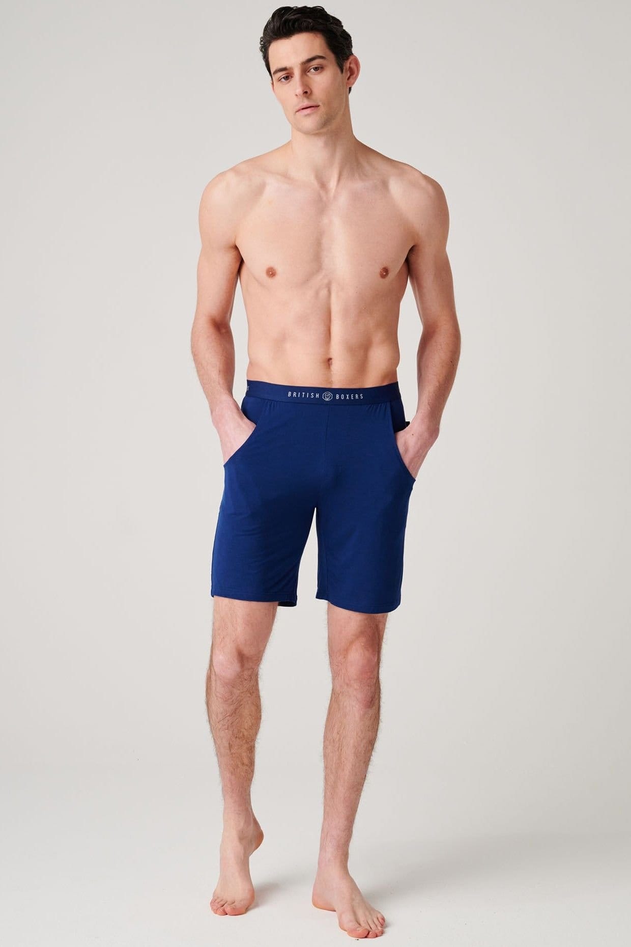 British Boxers British Boxers Men's "Sandstone" Bamboo Short Pyjama Set - 4