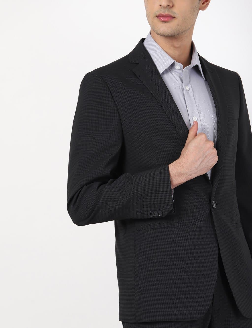 Marks & Spencer M&S PUPPYTOOTH SUIT Black