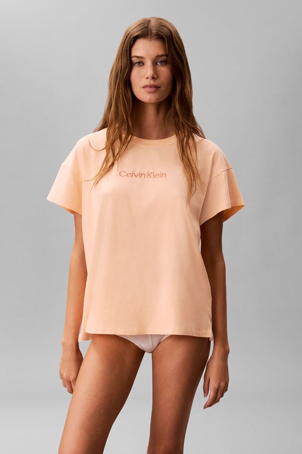 Calvin Klein Calvin Klein Men's Relaxed Tee Peach Bliss