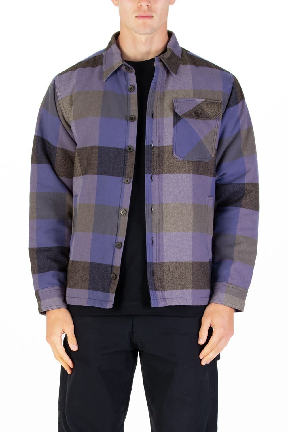 Luke 1977 Luke 1977 Men's Bala 4000 Shacket in Purple