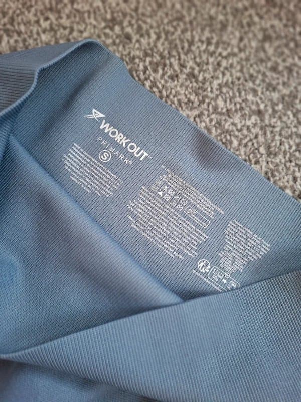 Primark Women's leggings workout blue primark UK Small NEW