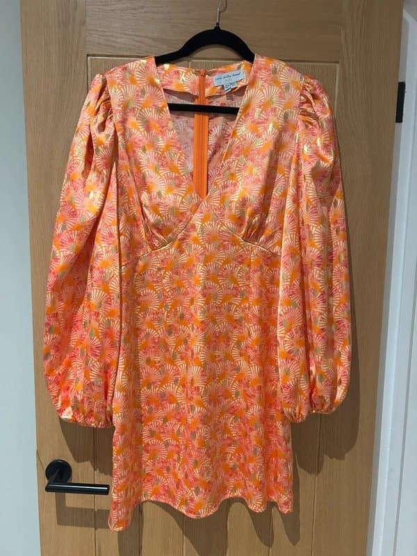 Never Fully Dressed NFD petite satin dress