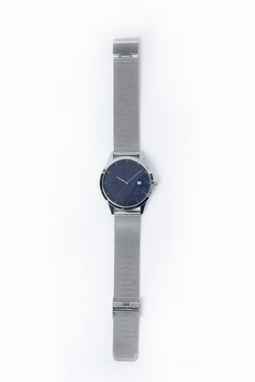 Luke 1977 Luke 1977 Men's Kerns Stainless Mesh Watch in Silver