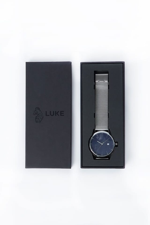 Luke 1977 Luke 1977 Men's Kerns Stainless Mesh Watch in Silver - 3