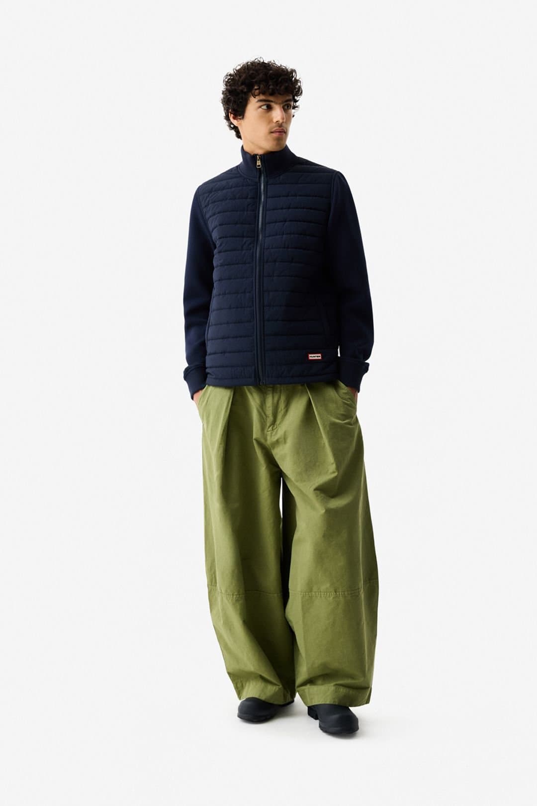 Hunter Hunter Men's Hume Baffle Body Jacket Navy