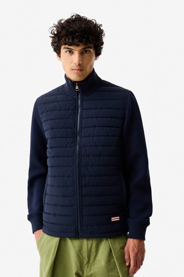 Hunter Hunter Men's Hume Baffle Body Jacket Navy - 2