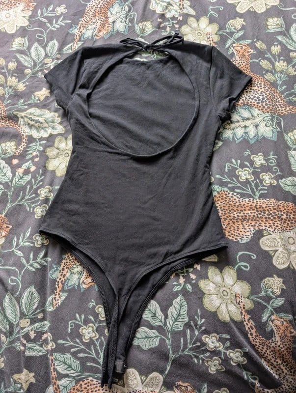 ASOS Design Backless Thong Bodysuit - 1