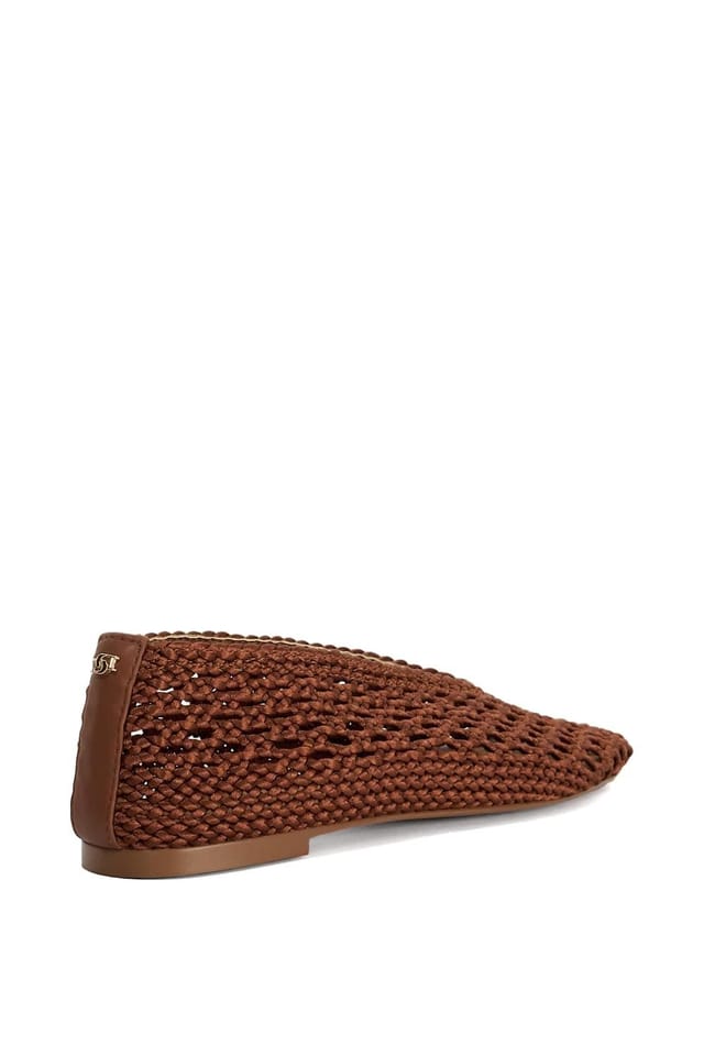 Dune London Dune London Women's 'Harleyn' Ballet Pumps in Brown - 3