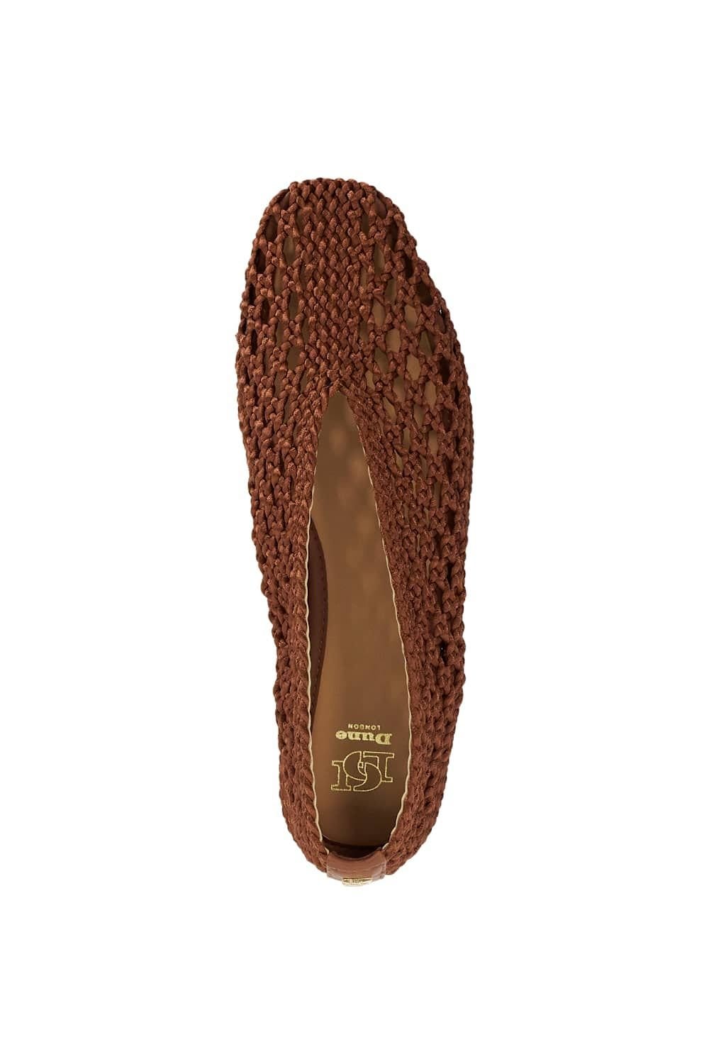 Dune London Dune London Women's 'Harleyn' Ballet Pumps in Brown - 4
