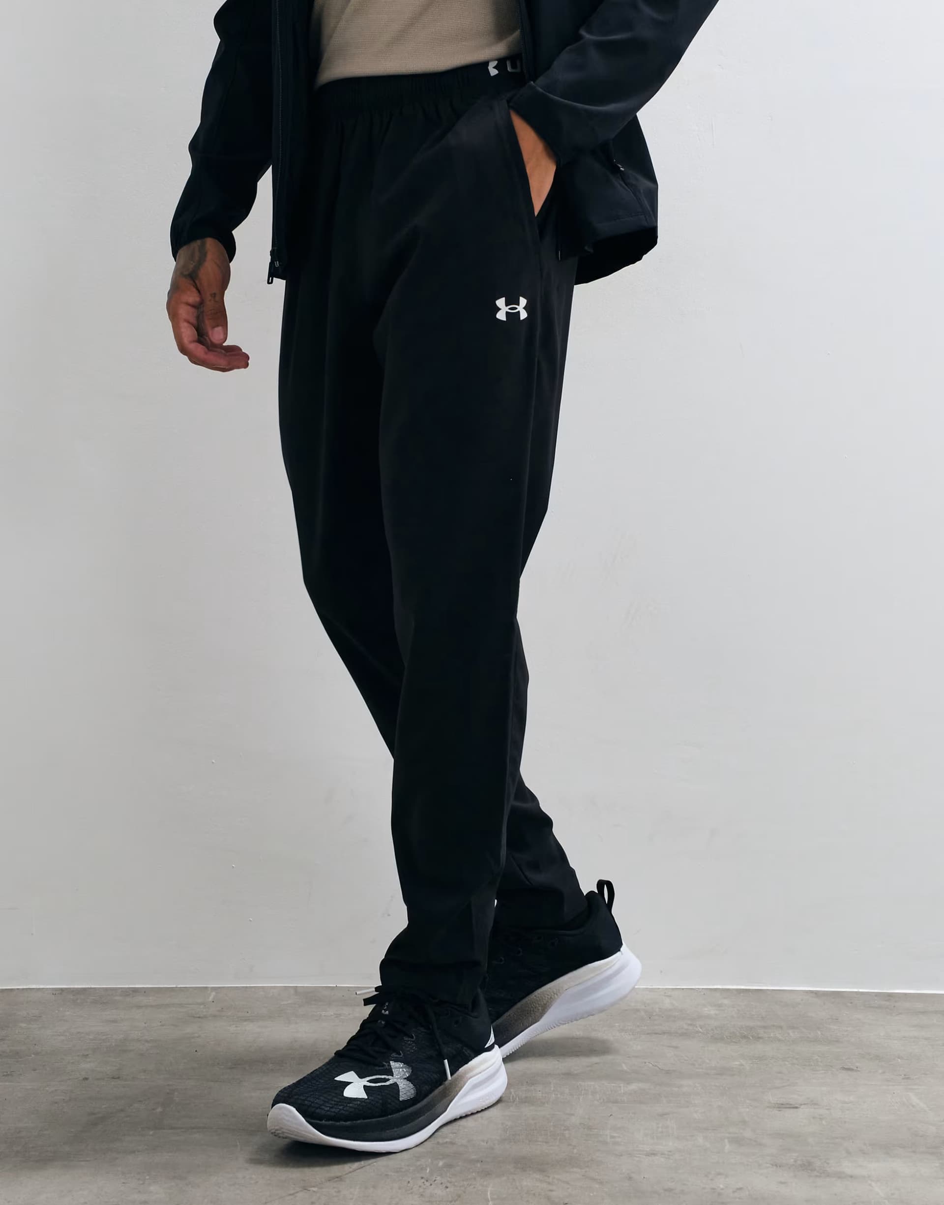 ASOS Under Armour Vanish Training bottoms in black