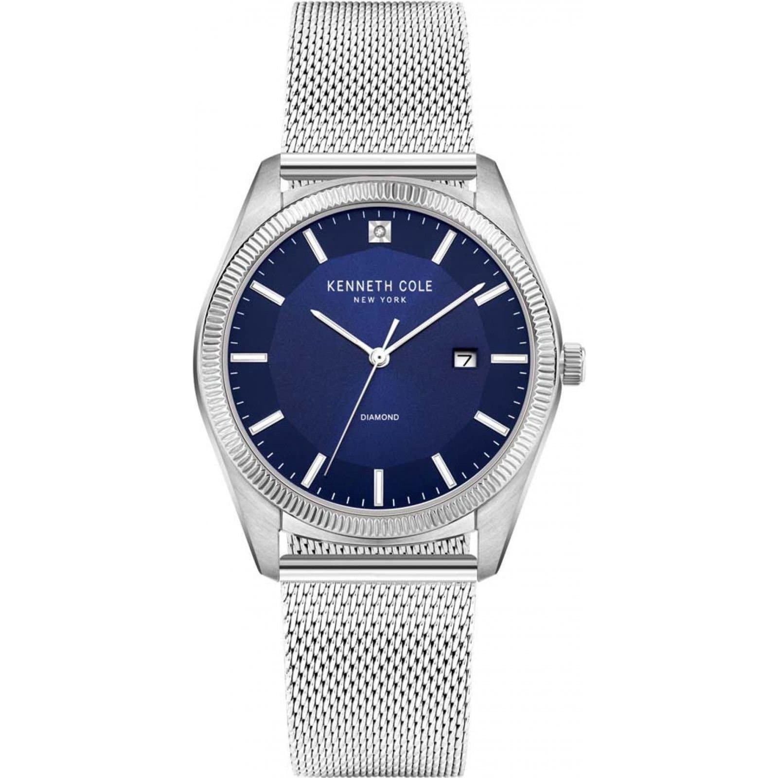 Kenneth Cole Kenneth Cole Men's KC51022020A Classic 41mm Quartz Watch in Silver