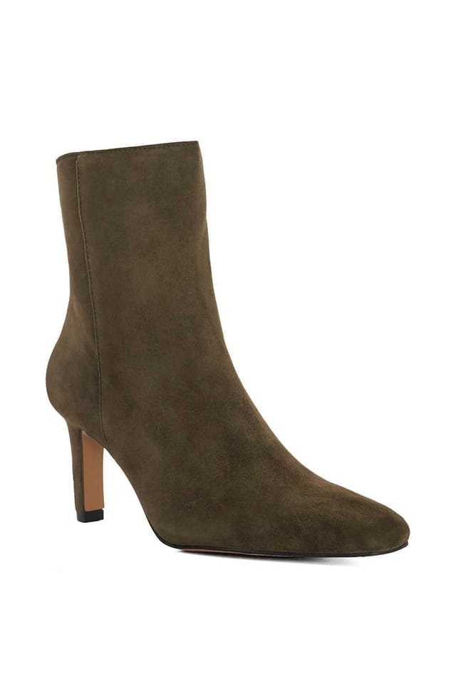 Dune London Dune London Women's 'Ovation' Suede Ankle Boots in Green - 2